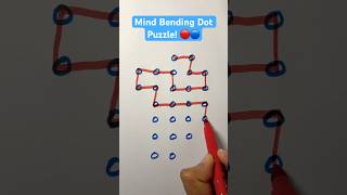Mind Bending Dot Puzzle! 🔴🔵