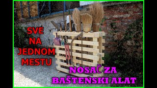 Baštenski alat na jednom mestu - Uradi sam - Nosač od paleta