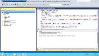 SQL DBA BATCH 44 Class 22 Creating Tables