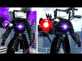 EVOLUTION OF NEW DAMAGED TITAN TV MAN WITH ASTRO CLAW AND SHOCKWAVE CANNON! - Skibidi Toilet In GMOD