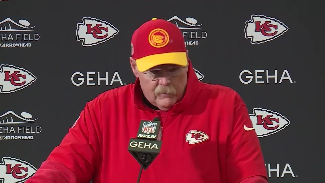 Andy Reid Talks After Chiefs Lose To The Bills - YouTube