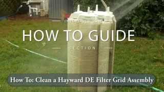 How To: Clean A DE Grid Assembly