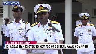 Idi Abbas Hands Over To New FOC Of Central Naval Command