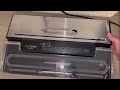 nutrichef pkvs50sts commercial grade vacuum sealer machine 400w automatic double piston pump air