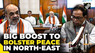 To boost peace in North-East, Memorandum of Settlement signed btw GOI, Tripura govt, NLFT and ATTF