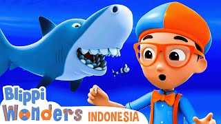 Gigi Hiu | Blippi Bahasa Indonesia - video anak-anak