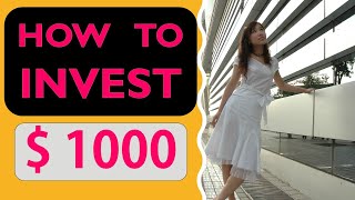 投资赚钱：HOW TO INVEST YOUR $1000|如何用$1000开始投资 (Beginner Friendly)|被动收入|婷婷谈钱 I'm Tingting