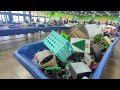 goodwill outlet bins walk thru shopping with asst. manager 2 trips to the bins