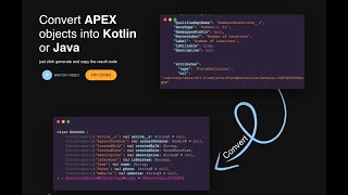 Easy Salesforce to Java/Kotlin Conversion with Salesforce Codegen