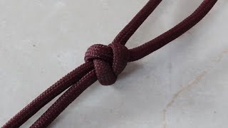 How To Tie A 2 Strand Footrope Knot - WhyKnot