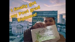 LOTZ #53 - It's finally here! I finally received my Post Graduate Diploma in Management!