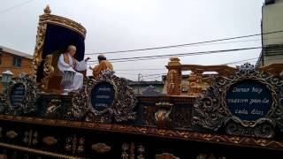 Impresionante paso de la Procesión de Jesús de Candelaria 2016