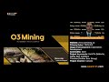 O3 Mining (TSXV:OIII) - 121 Mining Investment APAC Online October 2020