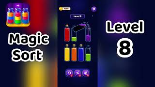 Magic Sort Level 8 Walkthrough 🎩✨ | Go Answer