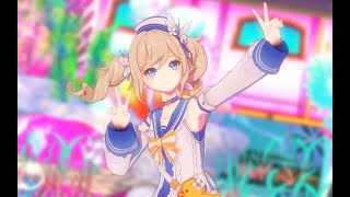 【Genshin Impact MMD/4K/60FPS】Barbara【DEEP BLUE SONG】