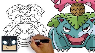 How To Draw Venusaur | Pokemon