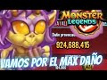 💥VAMOS POR EL MAXIMO DAÑO💥PROBANDO EQUIPOS- MONSTER LEGENDS