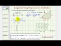 Ex: Indefinite Integration in the Form sqrt(a^2-x^(2n))/x^(n+1) Using Trigonometric Substiution