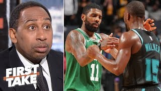 Kemba replacing Kyrie wouldn’t instantly fix the Celtics – Stephen A. | First Take