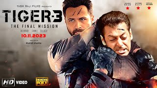 Tiger 3  Official Trailer | Salman Khan, Shahrukh Khan, Katrina, Emraan | YRF Spy Universe | Diwali