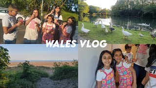 wales vlog - road trip, exploring swansea (south of wales), fun in the sun