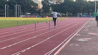 欄架側跨（跳高專項輔助) High jump training