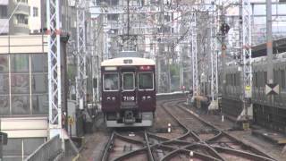 【阪急電鉄】7000系7016F%回送@三宮('13/07)