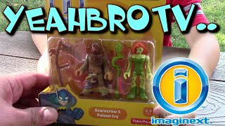 Imaginext DC Heroes Unboxing Poison Ivy and Scarecrow