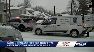 Woman dead and suspect arrested after shooting in west Louisville