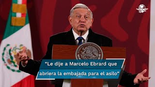 Pedro Castillo sí solicitó asilo a México, revela AMLO