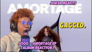 JOKER and JISOO 'AMORTAGE' EP ALBUM reaction jisoo omg