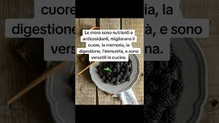 I benefici delle More: Nutrizione, Salute e Versatilità in Cucina