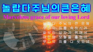 놀랍다 주님의 큰 은혜 Marvelous grace of our loving Lord 묵상기도 l 잠 자며 듣는 찬양 l 찬송가연주 l Prayer Music