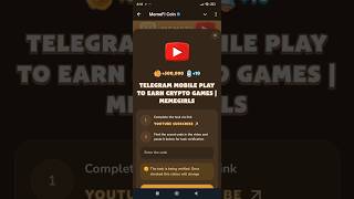 Telegram mobile play to Earn crypto code memefi Code memefi daily combo code