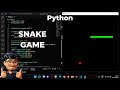 Coding a Snake Game in Python | ASMR Programming - No Talking
