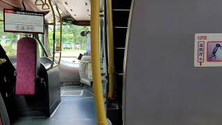 KMB Super Volvo Olympian B10TL Wright AVW LR3448@286M Short recording with loud handbrake