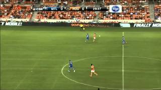 Montreal Impact v Houston Dynamo (29.41) - Not offside: Deliberate play