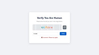 🚀 Stop Bots! Create a Custom Text Captcha with HTML, CSS & JavaScript