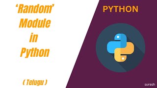 Random Module in Python | Telugu