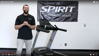 Best New Treadmill for 2022 the Spirit CT800 - Perfect for Commercial or Home Use