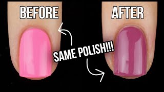 How to Change Up Your Nail Polish (without buying new colors!) Nail Polish 101 |