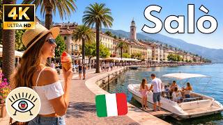 SALÒ ITALY 🇮🇹 4K Walking Tour | Lake Garda with Dark History and Incredible Beauty