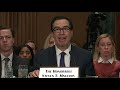 mnuchin ben carson testify on housing finance reform