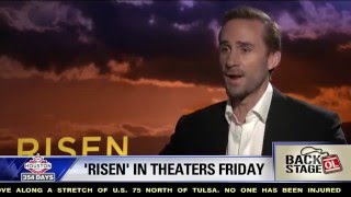Backstage with RISEN stars Cliff Curtis & Joseph Fiennes