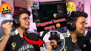 TRIGGERED INSAAN - Angry @hasagaming94 #trending #triggeredinsaan #youtubefeed