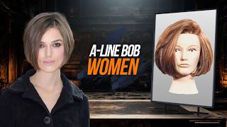Winona Ryder Inspired A‑Line Stacked Bob | Step‑by‑Step Haircut for Women