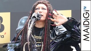 GACKT、新宿ゲリラライブで被災地支援呼びかけ　寄付も発表　#GACKT　#Guerrilla live