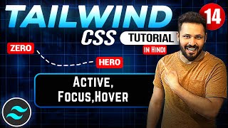 Tailwind css tutorial Hindi #14 Interactivity Classes