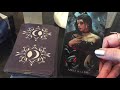 tarot de la nuit tarot of the night tarot cards close up review