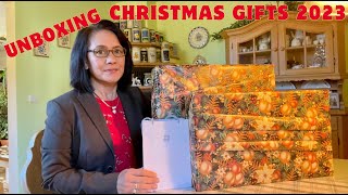 UNBOXING CHRISTMAS GIFTS 2023 || JEAN LENNERTZ